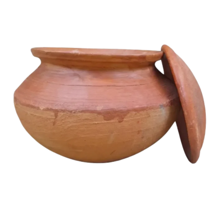 মাটির হাঁড়ি (Gas Stove Safe Clay Pot) - ভাত/হান্ডি বিফ