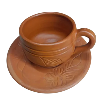 মাটির কাপ — হাতে তৈরি দেশি চায়ের কাপ