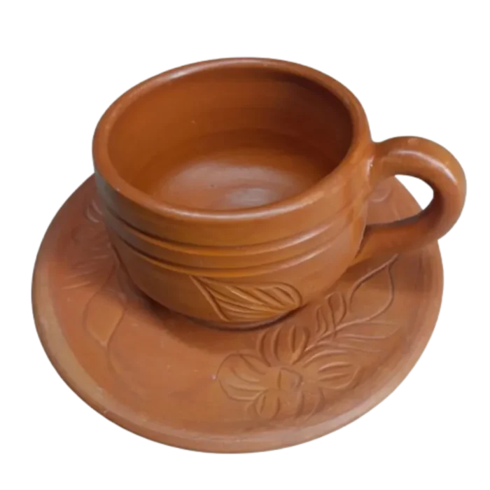 মাটির কাপ — হাতে তৈরি দেশি চায়ের কাপ