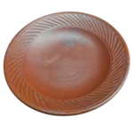 হাতে তৈরি মাটির প্লেট